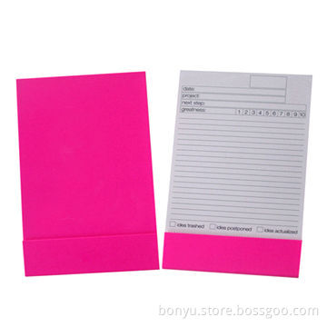 Pocket notebook for office and business use, provide to vista print